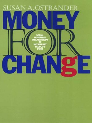 cover image of Money For Change
